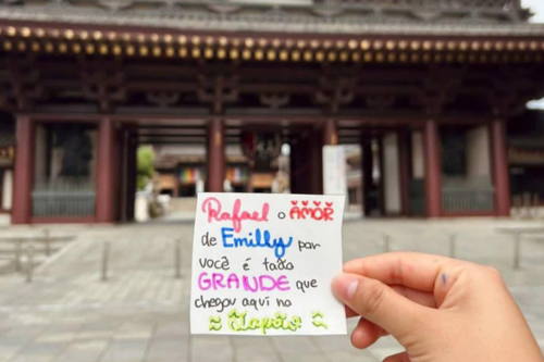 Exemplo de carta de amor